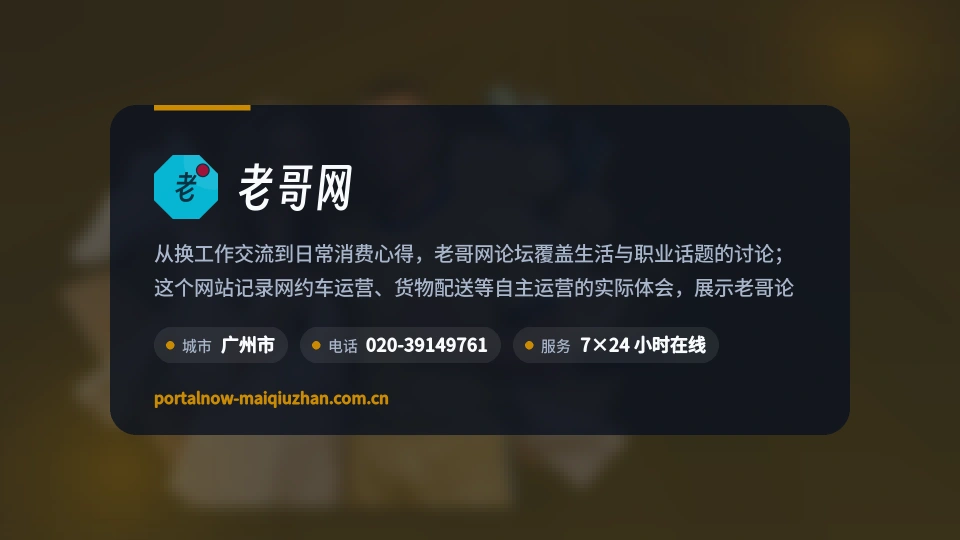 老哥网印象